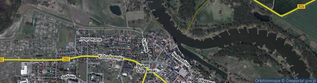 Zdjęcie satelitarne Wodna ul.